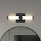 Nuvo Bowman, 12 Inch LED Vanity, Matte Black, Acrylic Lens 62/2201 - alternate 5